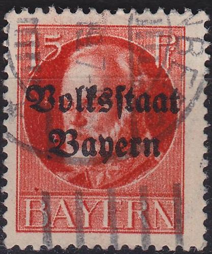 GERMANY Bayern Bavaria [1919] MiNr 0120 A ( O/used )