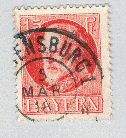 Bavaria 100 Used King Ludwig III 1914 CV 1.00 (BP87135)