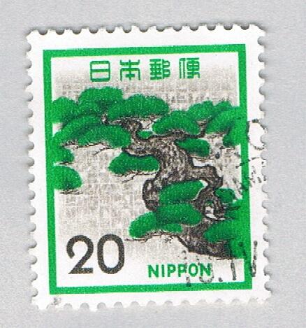 Japan Map green 20s 1 (AP134410)