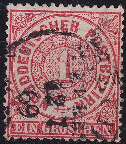 GERMANY Norddeutsch [1869] MiNr 0016 ( O/used ) [04]