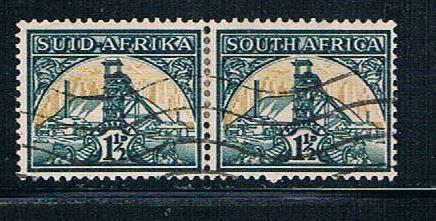 South Africa 62 Used Pair Gold Mine (S0497)
