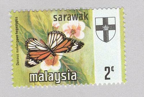 Malaysia Sarawak 236 Butterflies MNH 1 (BP97120)