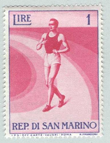 San Marino 345 Walking Racer MNH 2 (BP96212)
