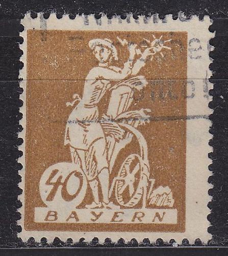 GERMANY Bayern Bavaria [1920] MiNr 0183 ( O/used )