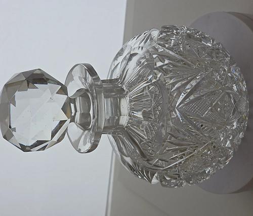 ABP cut Glass perfume bottle bob29