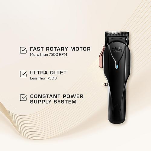 RED Pro Professional Cordless Hair Clipper for Men Electric Rechargeable Hair...