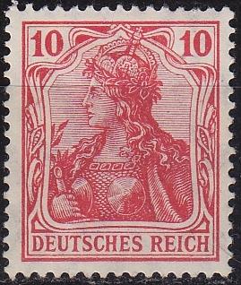 GERMANY REICH [1905] MiNr 0086 Ib ( */mh )