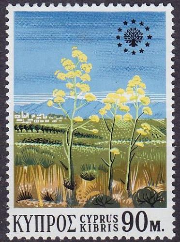 ZYPERN CYPRUS [1970] MiNr 0337 ( **/mnh ) Natur