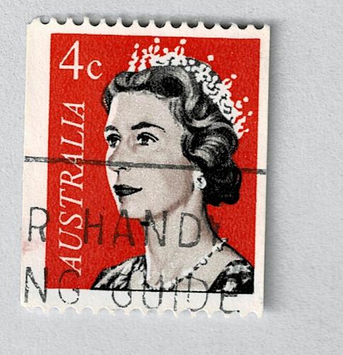 Australia QE 2 orange 4 Used (BP90925)