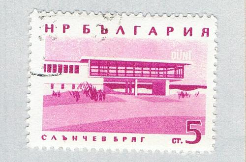 Bulgaria Building rose 5c (AP133908)