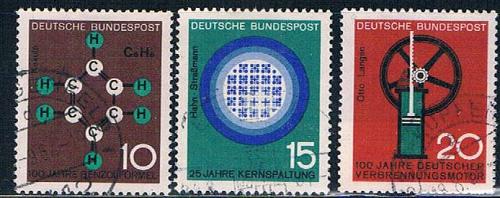 Germany 892-94 Used set Progress in Science (GI0561P153)+