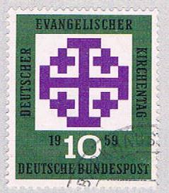 Germany 803 Used Synod emblem 1959 (BP49605)
