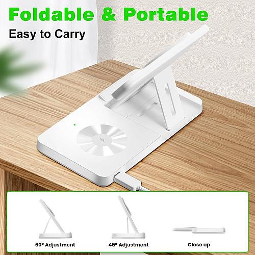 Magnetic 3 in 1 Wireless Charging Station for Magsafe iPhone 12-16 Series Cha...