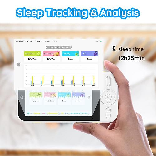 Ellie Video Baby Monitor Full AI Function Monitor with Camera and Audio Two W...