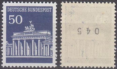 GERMANY BUND [1966] MiNr 0509 v R ( **/mnh ) [01]