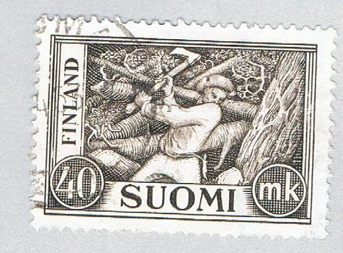 Finland 305 Used Woodchopper 1952 (BP69328)