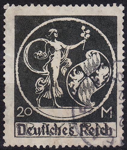 GERMANY REICH [1920] MiNr 0138 I ( O/used ) [01]