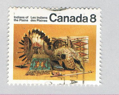 Canada Indians brown 8c (AP121919)