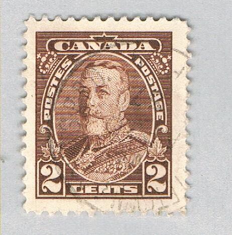Canada 218 Used King George V Brown 2c 1 1935 (BP59332)