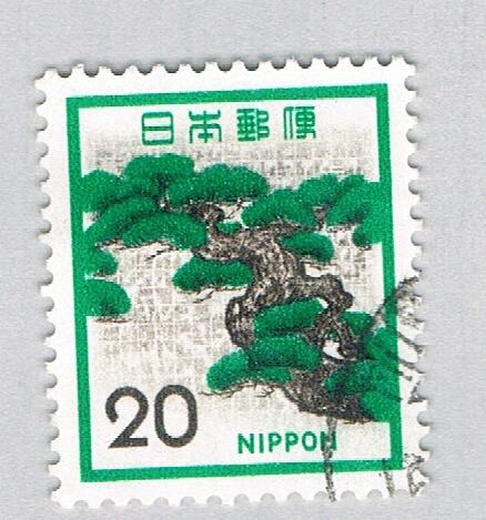 Japan Map green 20s 2 (AP134411)
