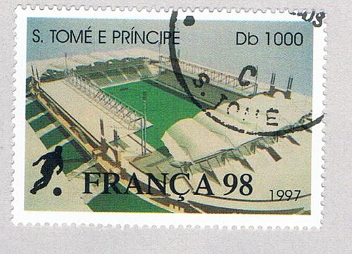 St Thomas & Prince Used Stadium A 1 1998 (BP81002)