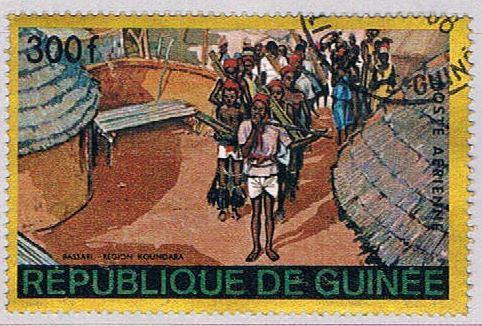 Guinea C100 Used People and dwellings 1968 CV 1.25 (BP4184)