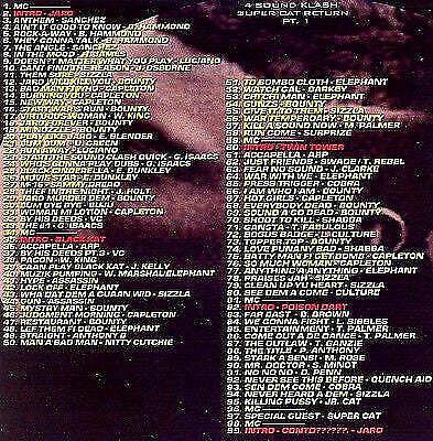 4 Sound Clash Return Of Super Cat! DJ/Toasting Clash ragga Sound System Pt1