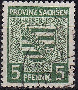 GERMANY Alliiert SBZ [Provinz Sachsen] MiNr 0075 X a ( O/used )