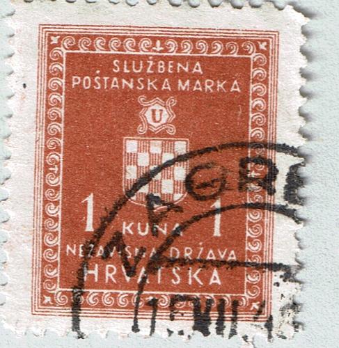 Croatia O4 Used Official COA 1942 (BP87331)