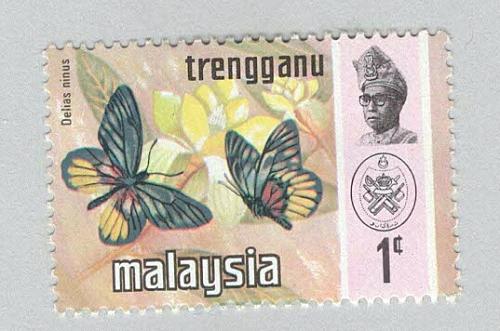Malaysia Trengganu 96 Butterflies MNH 1 (BP97209)