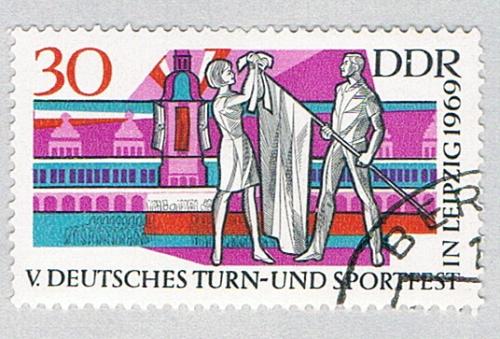 Germany DDR 1122 Used Flag Consecration 1969 (BP81927)