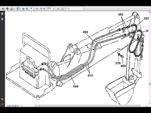 KUBOTA BT751 BACKHOE PARTS MANUALS for BT-751 Back Hoe Tractor Service & Repair
