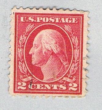 US 332 Used Washington 2c red 1 1908 (BP79039)