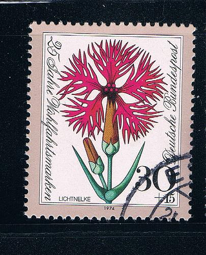 Germany B512 Used Flowers (GI0172P21)+