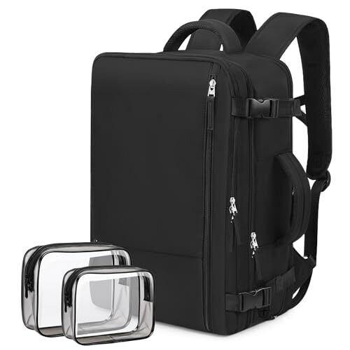 Hanples Travel Backpack for Women Men Large Carry On Person Item Luggage Back...