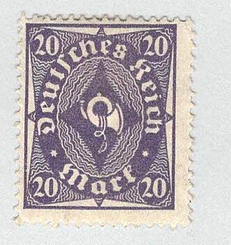 Germany 191 Post Horn MLH (BP93722)