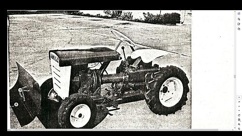AMIGO TRACTOR OPERATIONS MANUAL & PARTS LIST -220pgs with Maintenance & Service