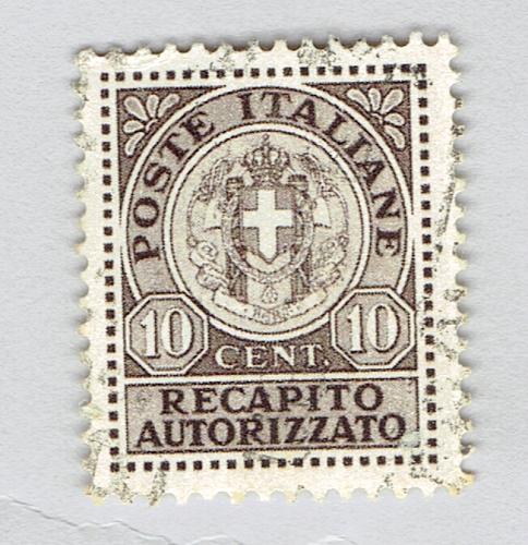 Italy EY2 Coat of Arms 1930 Used (BP92023)