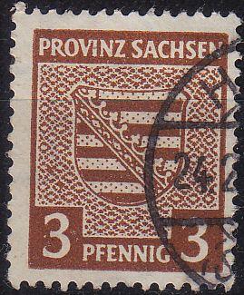 GERMANY Alliiert SBZ [Provinz Sachsen] MiNr 0074 X ( O/used )