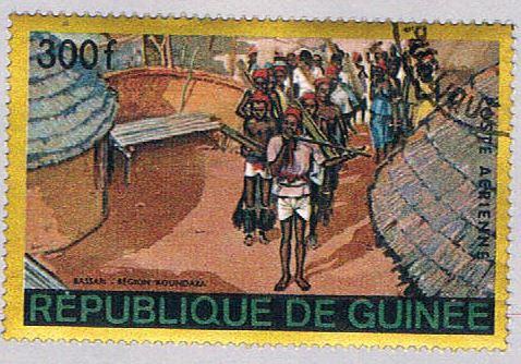 Guinea C100 Used People and dwellings 1 1968 CV 1.25 (BP41817)