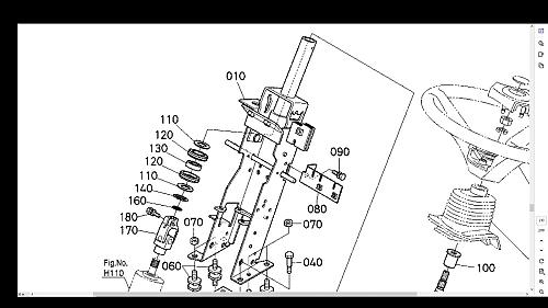 KUBOTA B26 BT820 PARTS MANUAL - 375pgs with Tractor & Backhoe Exploded Diagrams