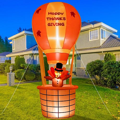 Onory 7FT Thanksgiving Inflatables Outdoor Decoration Inflatable Hot Air Ball...
