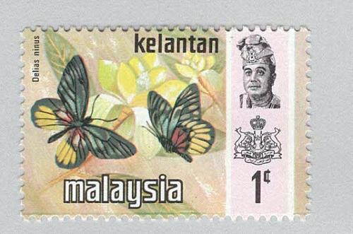 Malaysia Kelantan 98 Butterflies MNH 1 (BP97510)