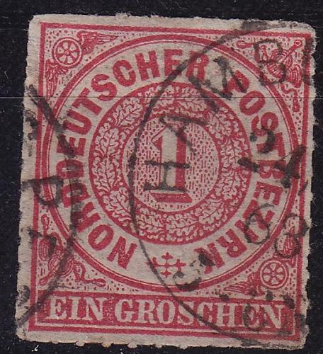 GERMANY Norddeutsch [1868] MiNr 0004 ( O/used ) [04]
