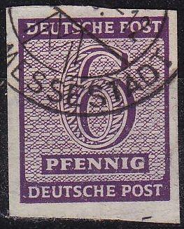 GERMANY Alliiert SBZ [West-Sachsen] MiNr 0117 X ( O/used )