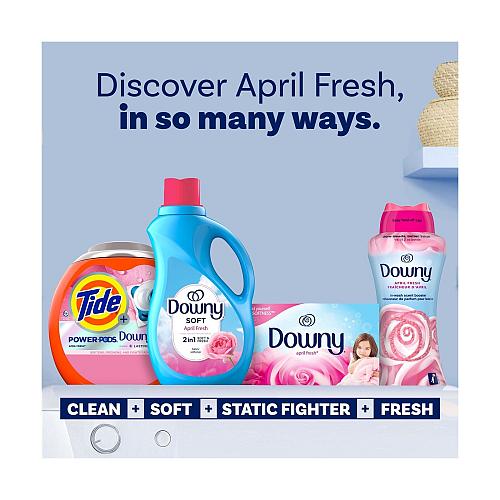 Downy Liquid Fabric Softener, April Fresh Scent, 111 fl oz, 150 Loads 1