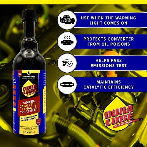 Dura Lube Severe Catalytic and Exhaust Treatment | 16 oz. 2-Pack