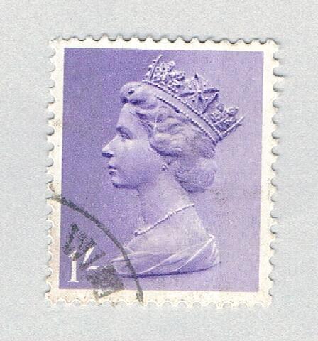Great Britain Used QEII violet 1s (BP72404)