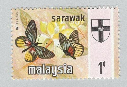 Malaysia Sarawak 235 Butterfly MNH 1 (BP96501)