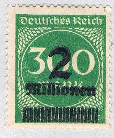 Germany 270 Unused 2 Million on 300 2 1923 (G0691)+